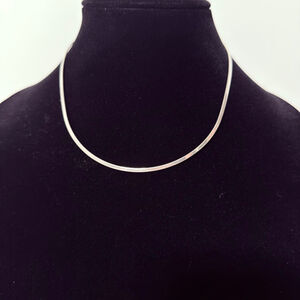 Mexico Modernist Torque Oval Collar Choker Sterling Silver 925 Vintage Necklace